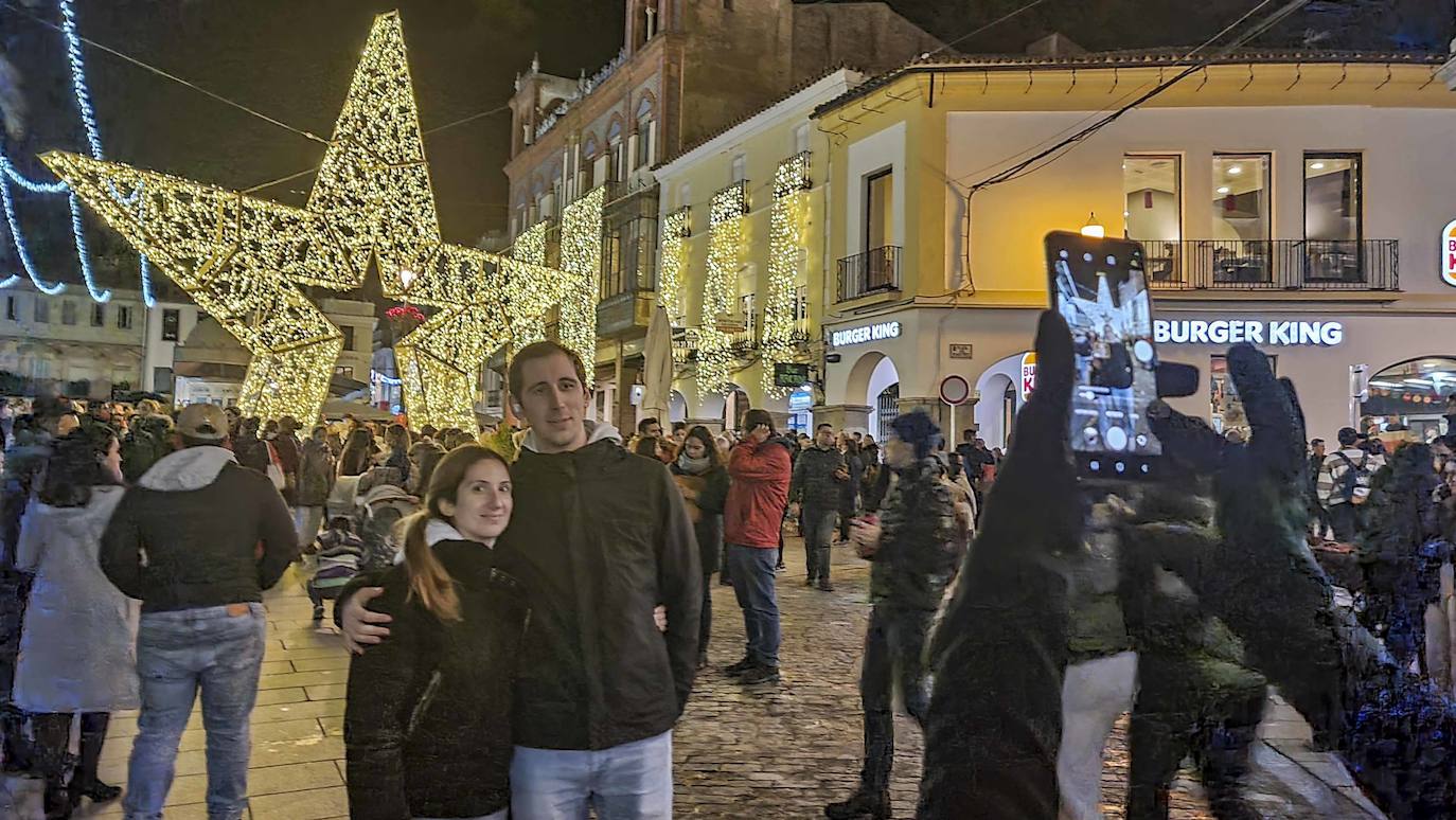 Así ha sido el encendido del alumbrado navideño en Mérida