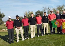 Encuentro entre España y Portugal en Villanueva de la Serena.