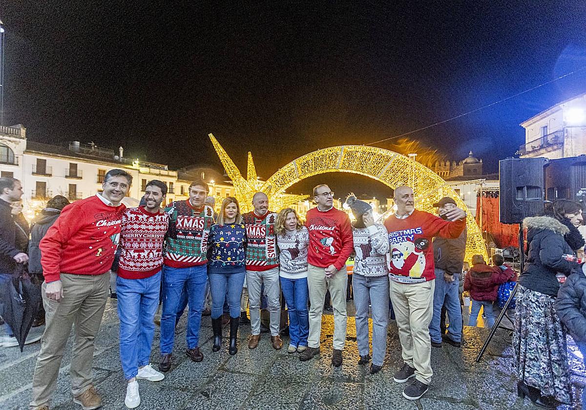 Cáceres enciende su Navidad | Imágenes