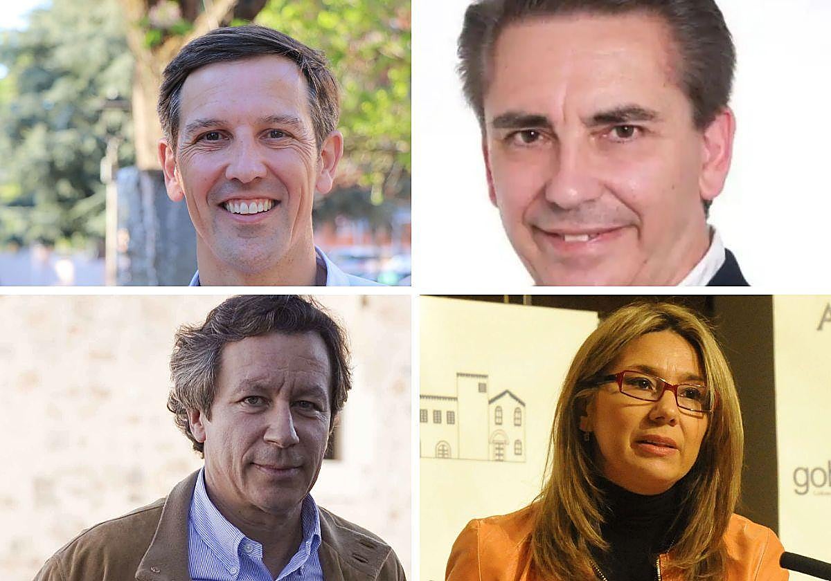 Los populares Cavacasillas, Macías, Floriano y Teniente, en distintas comisiones del Congreso