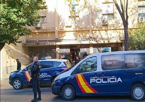 Tras la reyerta se aumentó la seguridad en los juzgados.