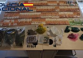 Diez detenidos y varios puntos de venta de droga desarticulados en Cáceres