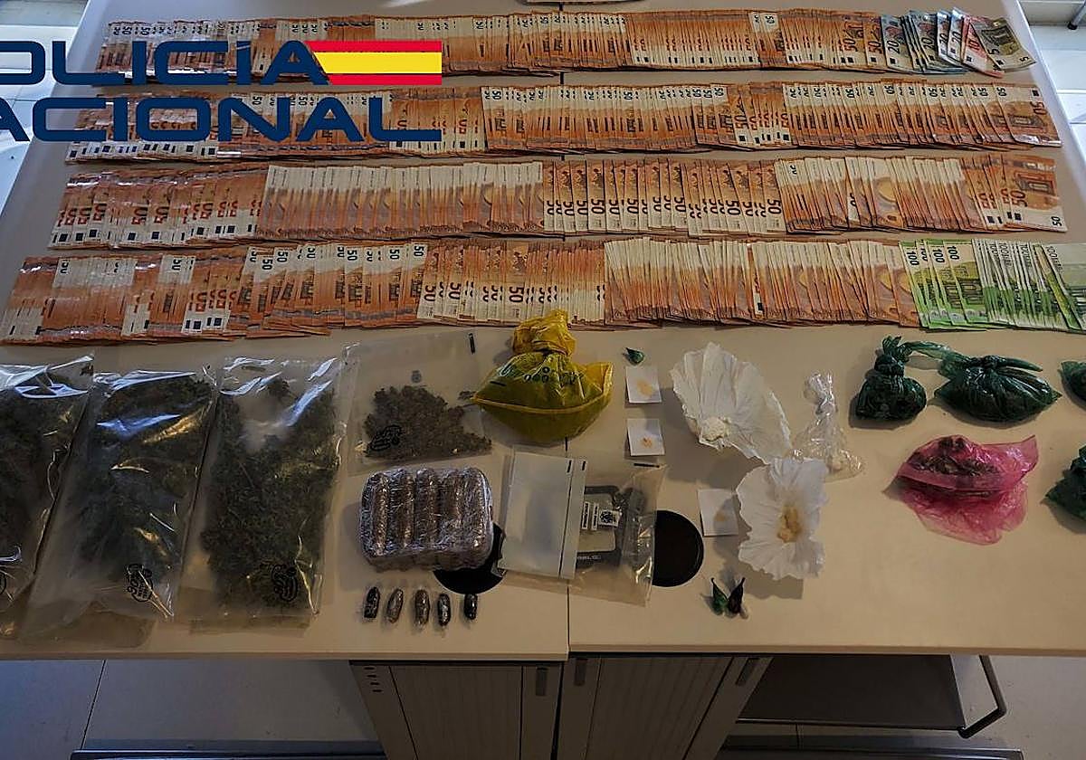 Diez detenidos y varios puntos de venta de droga desarticulados en Cáceres