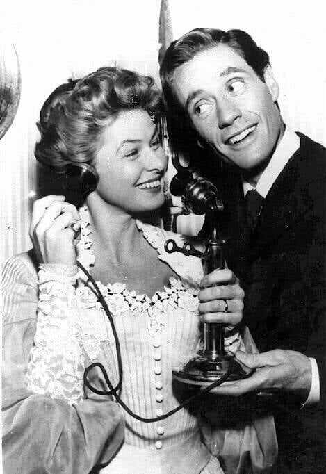 En 1955 Mel Ferrer trabajó con Ingrid Bergman en 'Elena y los hombres'.