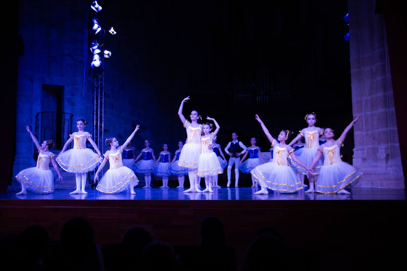 Luz, color, armonía y ritmo en la gala de invierno de los alumnos del Conservatorio de Danza de la Diputación de Cáceres