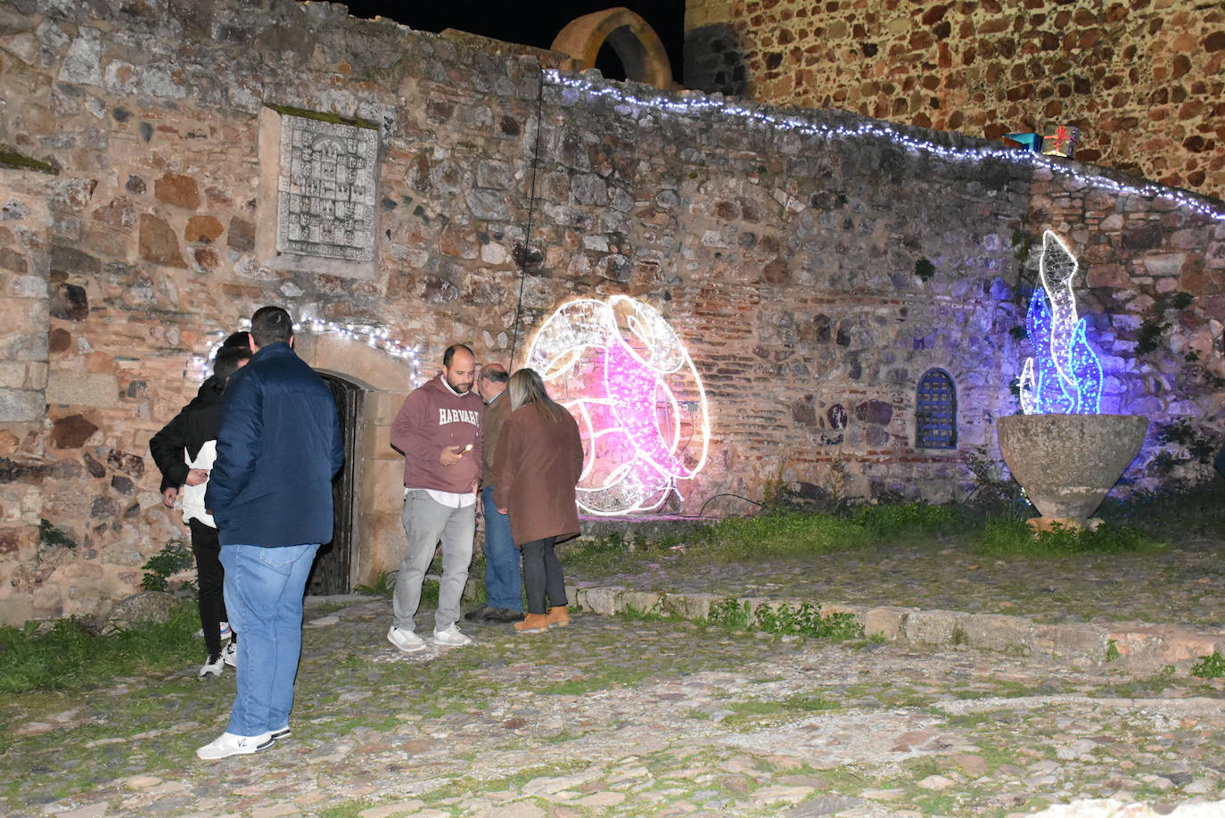 El Castillo de Luna deslumbra para recibir la Navidad