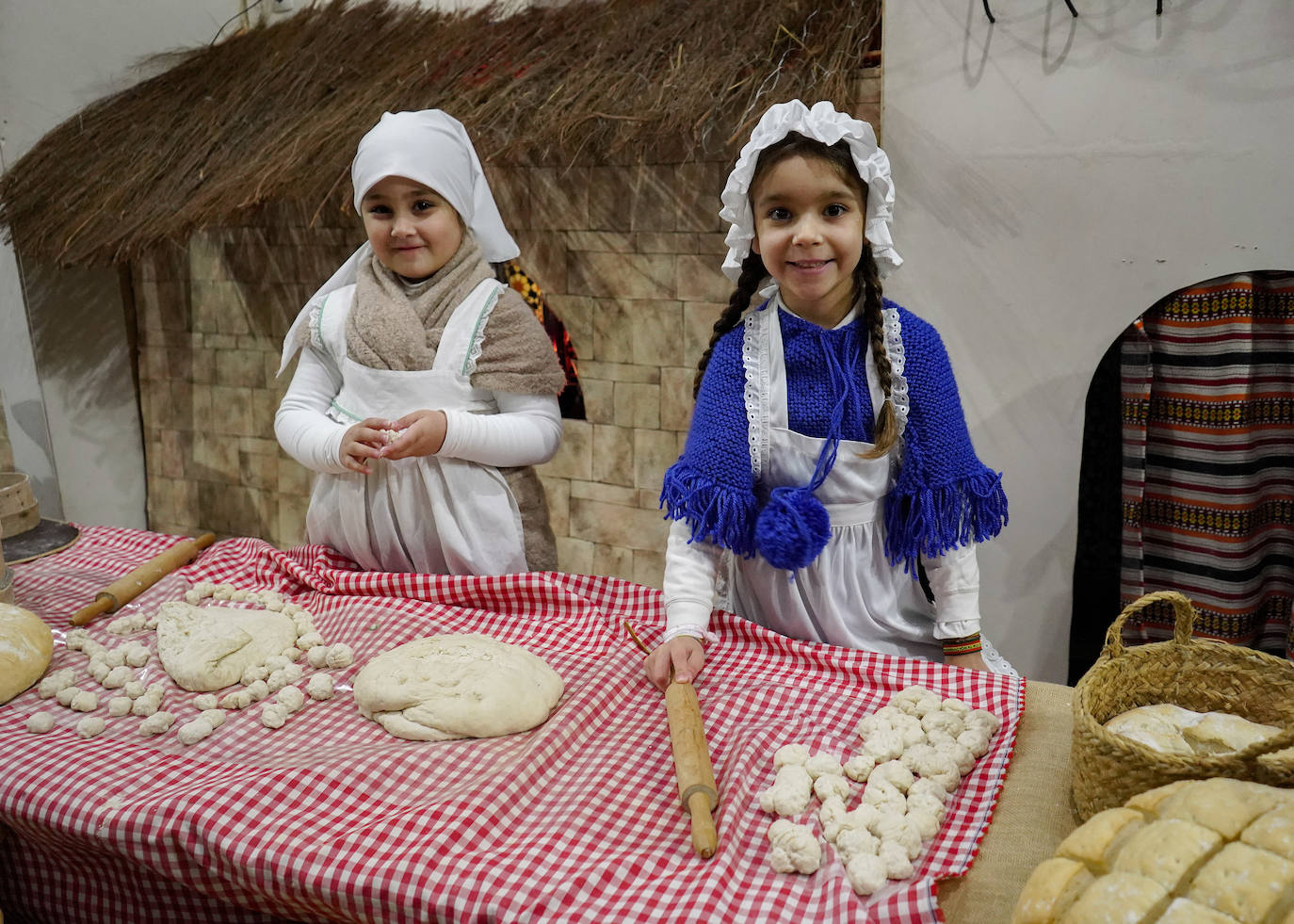 Belén viviente en el colegio Santo Ángel de Badajoz