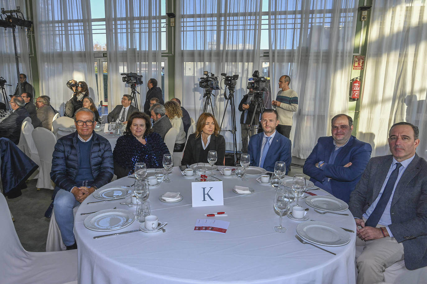 Joaquín Domínguez, Rosa Escobar, Lucía Maesso, Pedro Masa, Pedro Morgado y Vicente Sánchez.