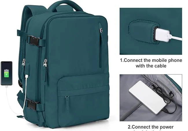 La mochila viral que te salvará de pagar equipaje extra: le cabe ropa para  3 semanas