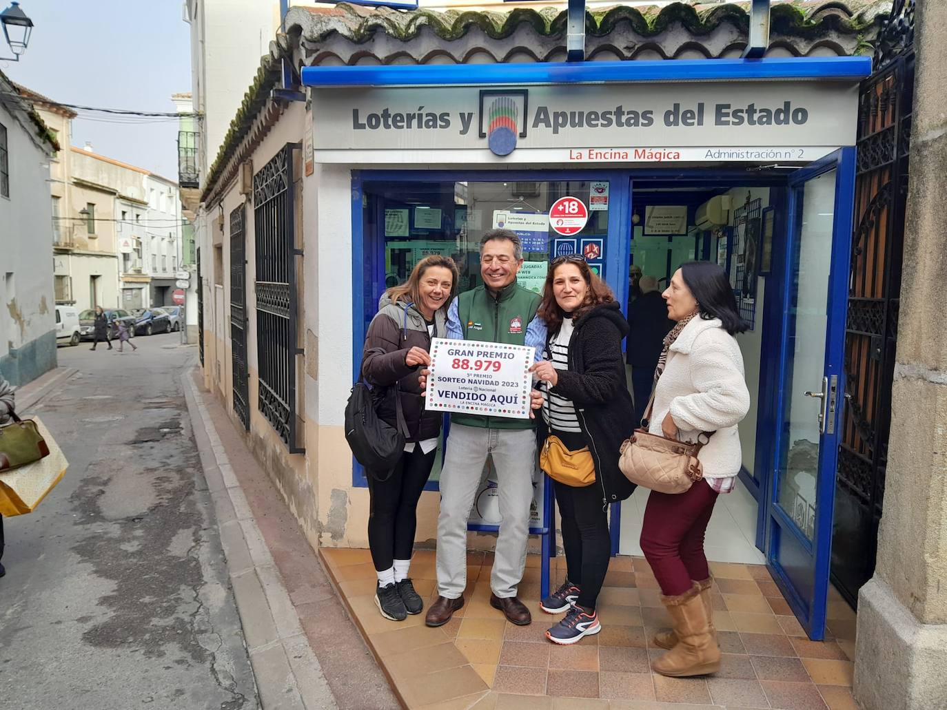 Administración de Navalmoral en la que se ha vendido un quinto premio. 