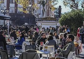 Cañas de Nochebuena en Badajoz