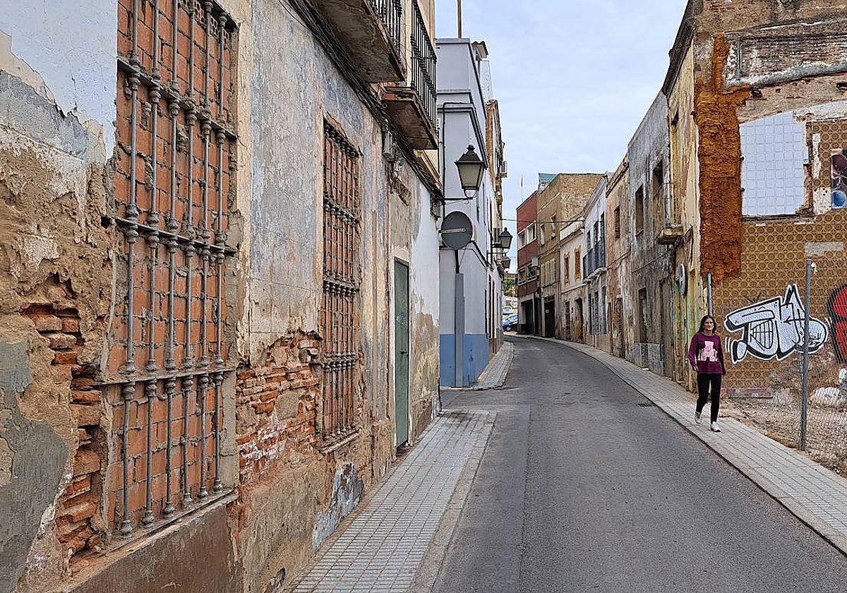 La calle Eugenio Hermoso en el Casco Antiguo en una imagen de octubre.