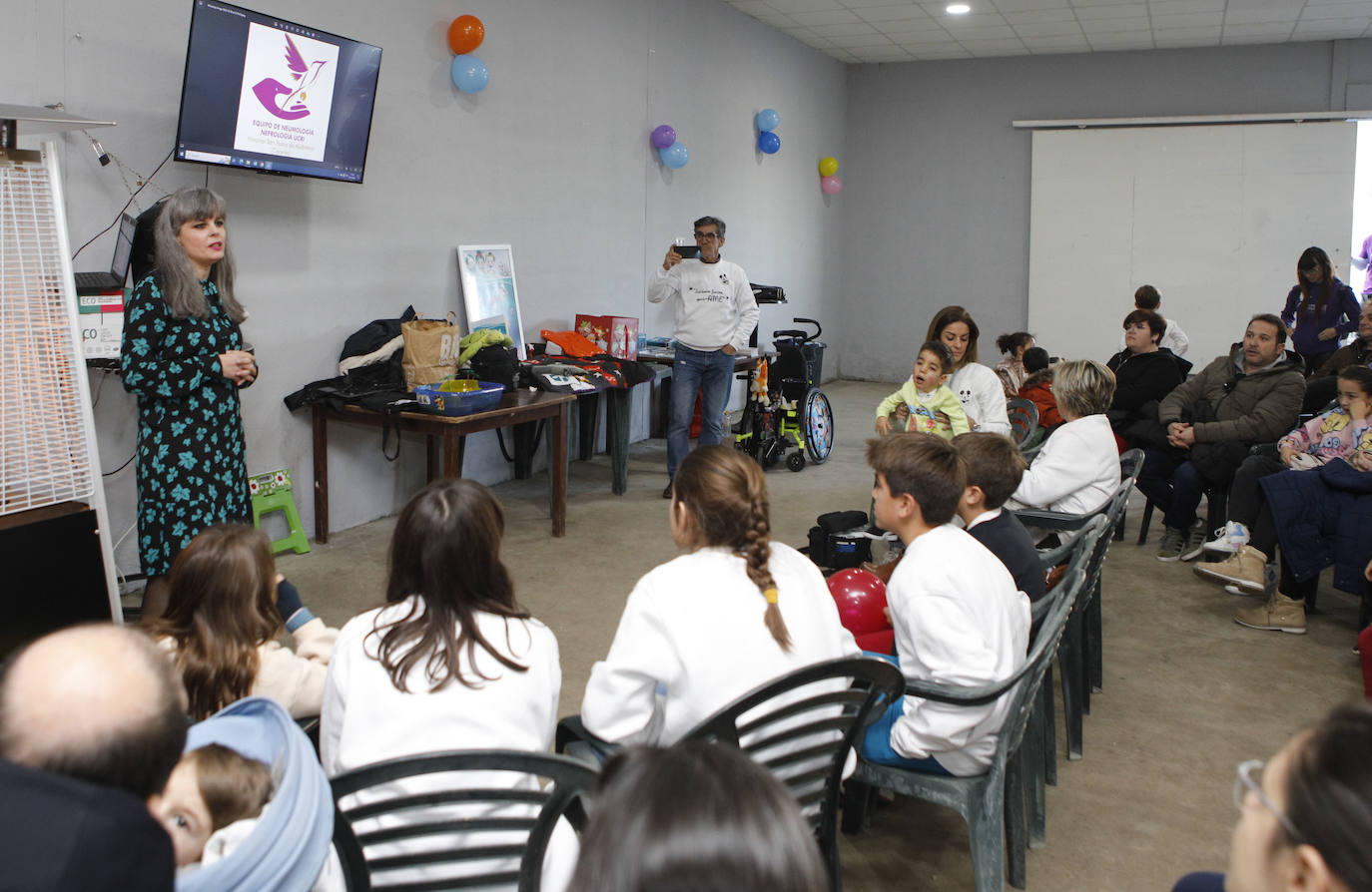 Un cuento para el niño Luis Serrano dentro del proyecto 'Cuéntame algo que me reconforte'.