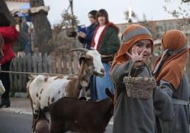 El Belén viviente de La Bazana, en imágenes