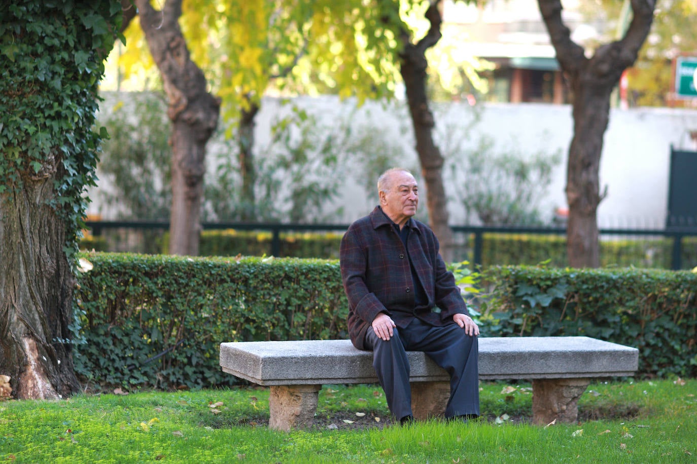 Imagen tomada durante una entrevista con Nicolás Redondo, ex secretario general de UGT, en abril de 2011. 