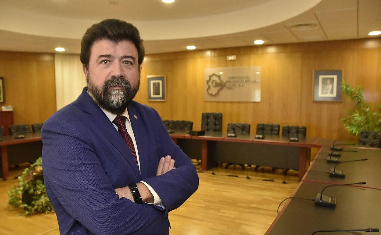 Javier Peinado, presidente de Coeba. 