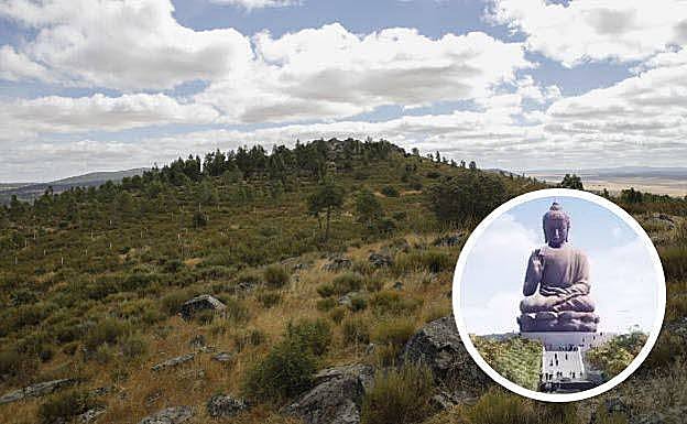 La gran estatua de Buda se quiere situar en lo alto del monte Arropé.