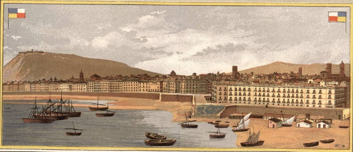 Cromolitografía de Barcelona.