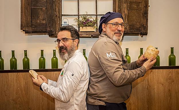 José Manuel Galán y Augusto Díez. 