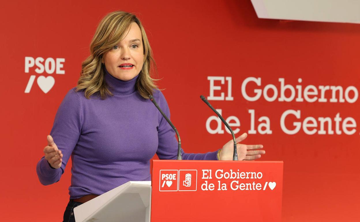 La ministra de Educación y Formación Profesional, Pilar Alegría.