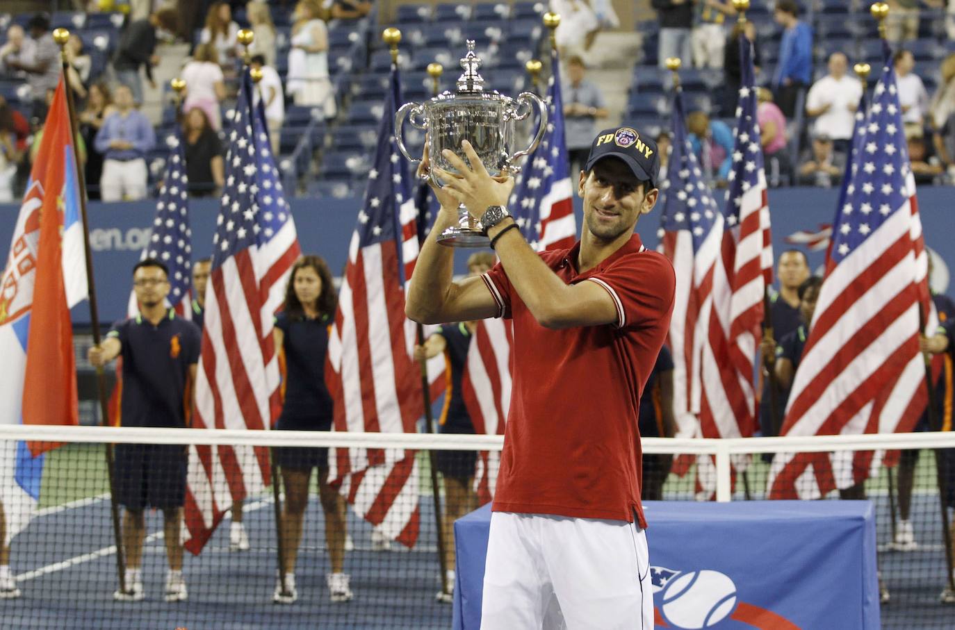 El US Open 2011 que ganó frente a Nadal.