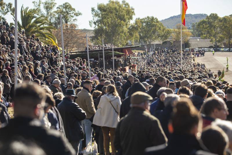 Fotos: Multitudinaria Jura de Bandera en el Cefot de Cáceres