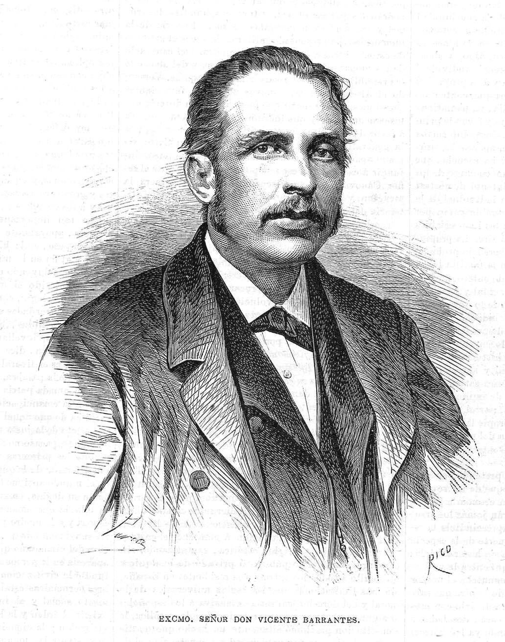 Vicente Barrantes, nacido en Badajoz en 1829, fue un destacado periodista, escritor y político, además de cronista oficial de Extremadura.