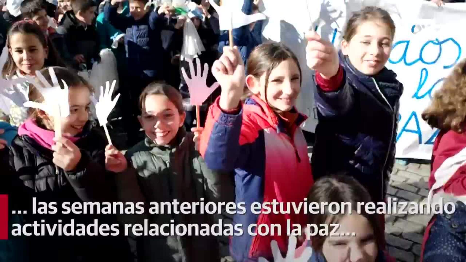Jornada escolar ‘Por la Paz y la No Violencia’ en Badajoz