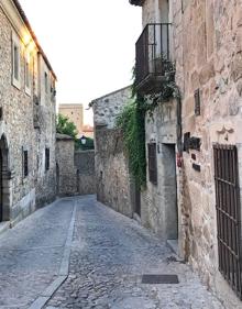 Imagen secundaria 2 - Flan de leche de cabra, infusiones y la calle donde se ubica Alberca.