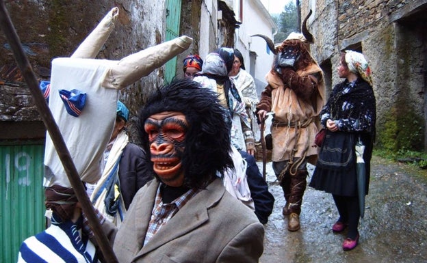 El Carnaval hurdano destaca por su base antropológica y la variedad de sus personajes.