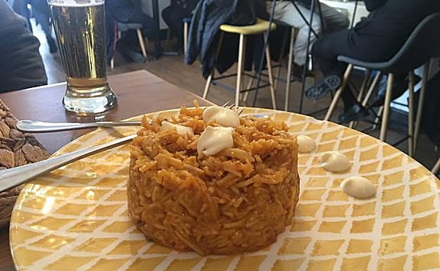 Patatera a la dorada.