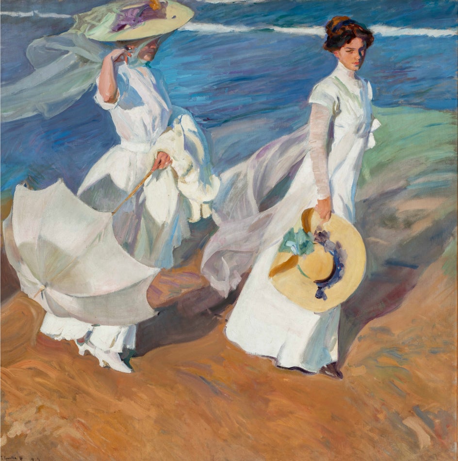 'Paseo a la orilla del mar' (1909).