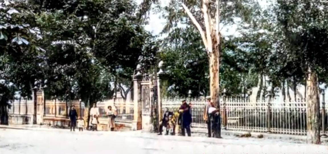 Baños de Montemayor a principios del siglo XX.