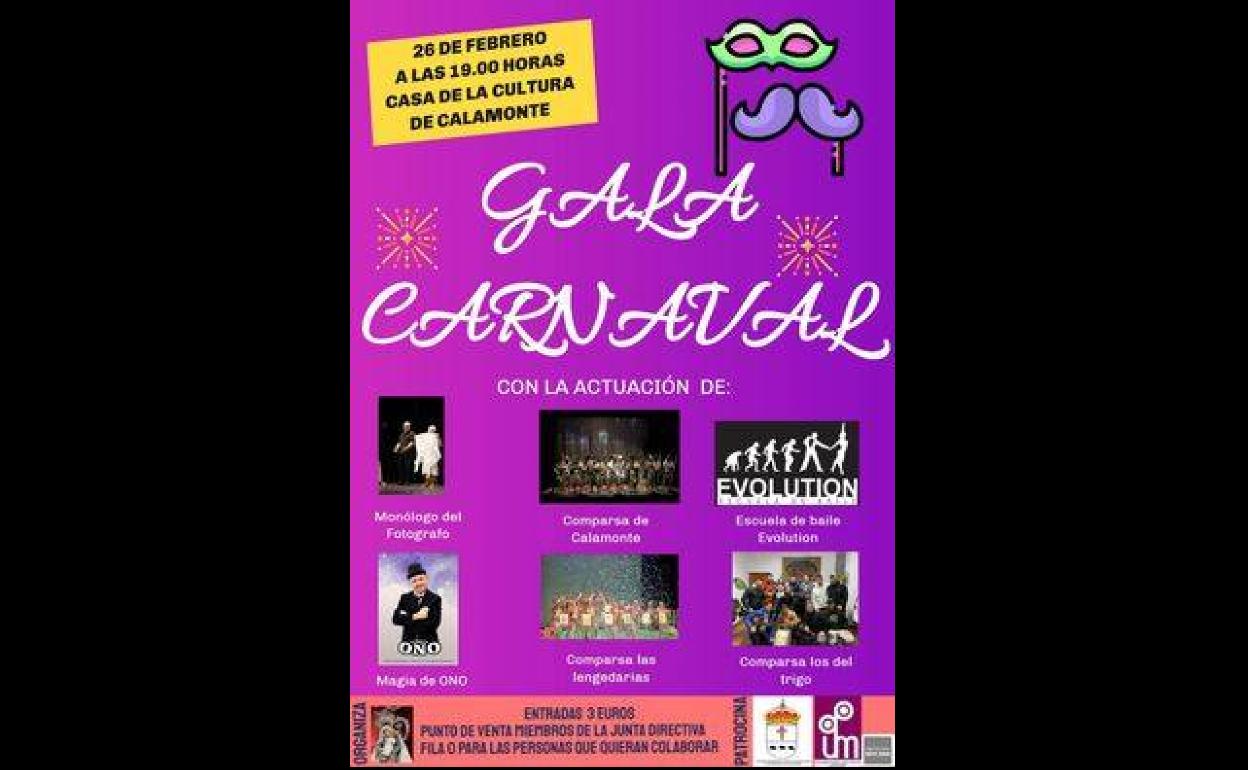 A la venta las entradas para la Gala de Carnaval