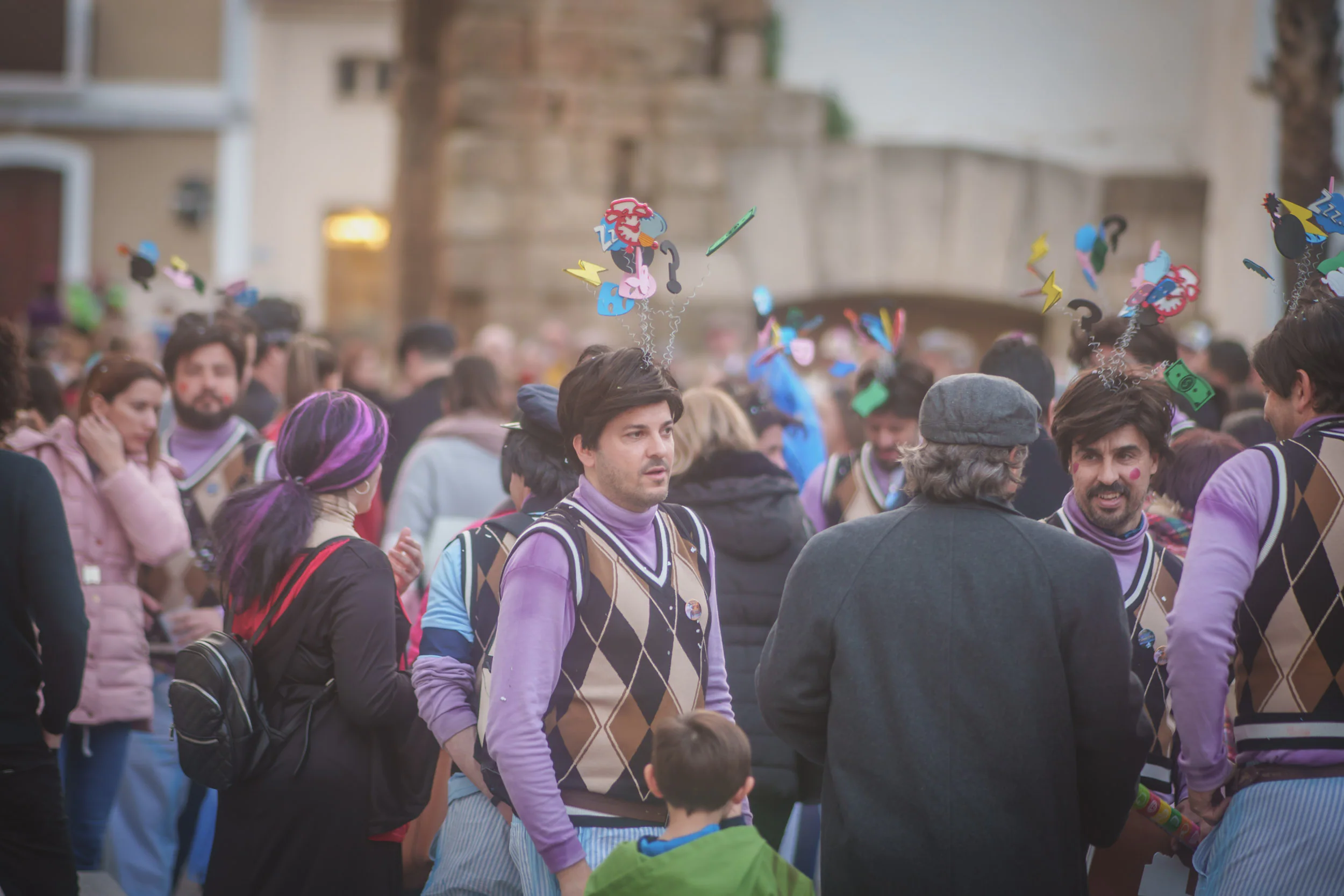 Fotos: Mucho público el sábado del Carnaval Romano