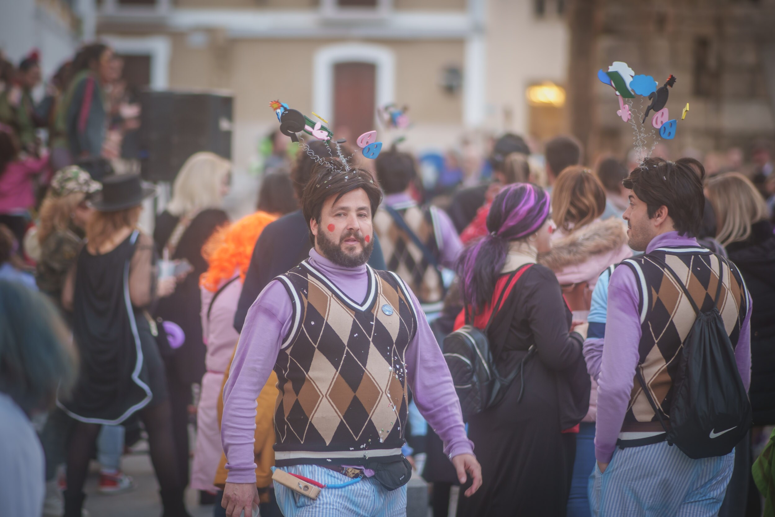 Fotos: Mucho público el sábado del Carnaval Romano