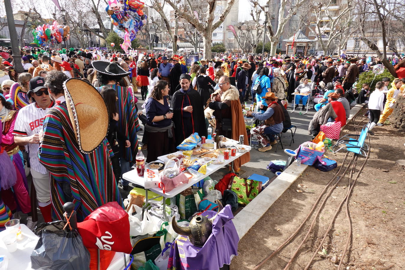 Fotos: Así celebra Badajoz su sábado de Carnaval