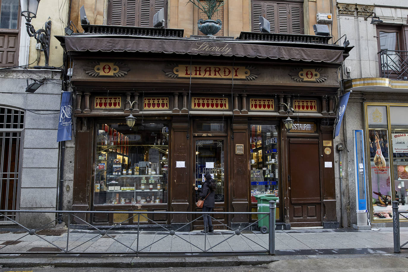 Imagen actual del Lhardy.