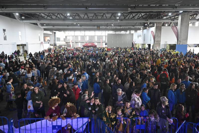 Asistentes a la gala de Carnaval donde tuvo lugar la entrega de premios. 