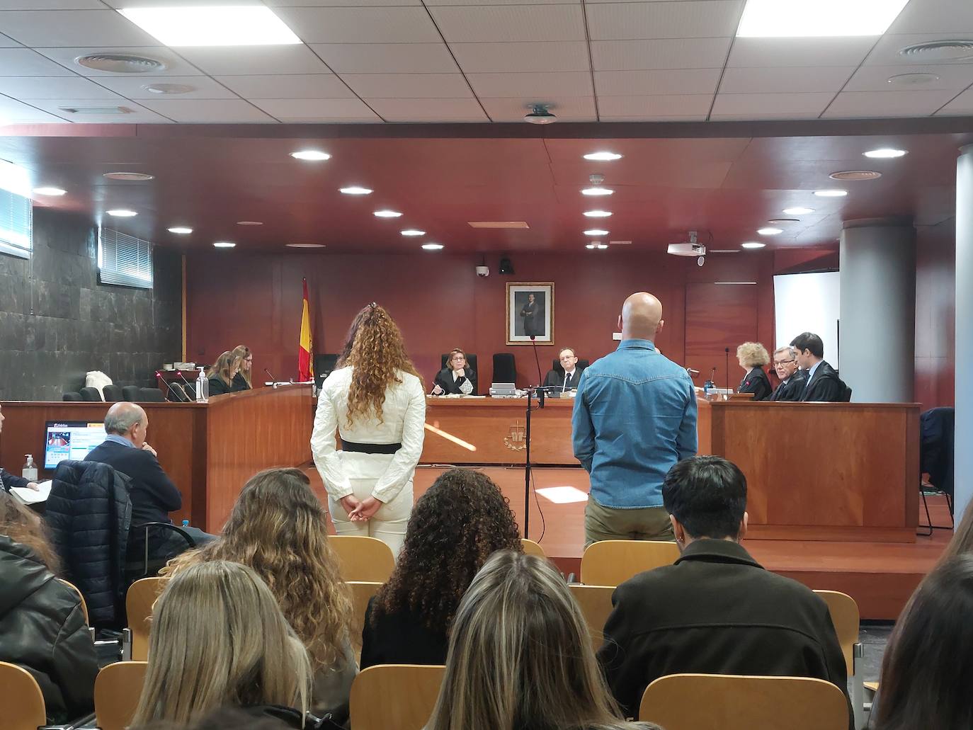 Fotos: Primera sesión del juicio oral del robo de Atrio