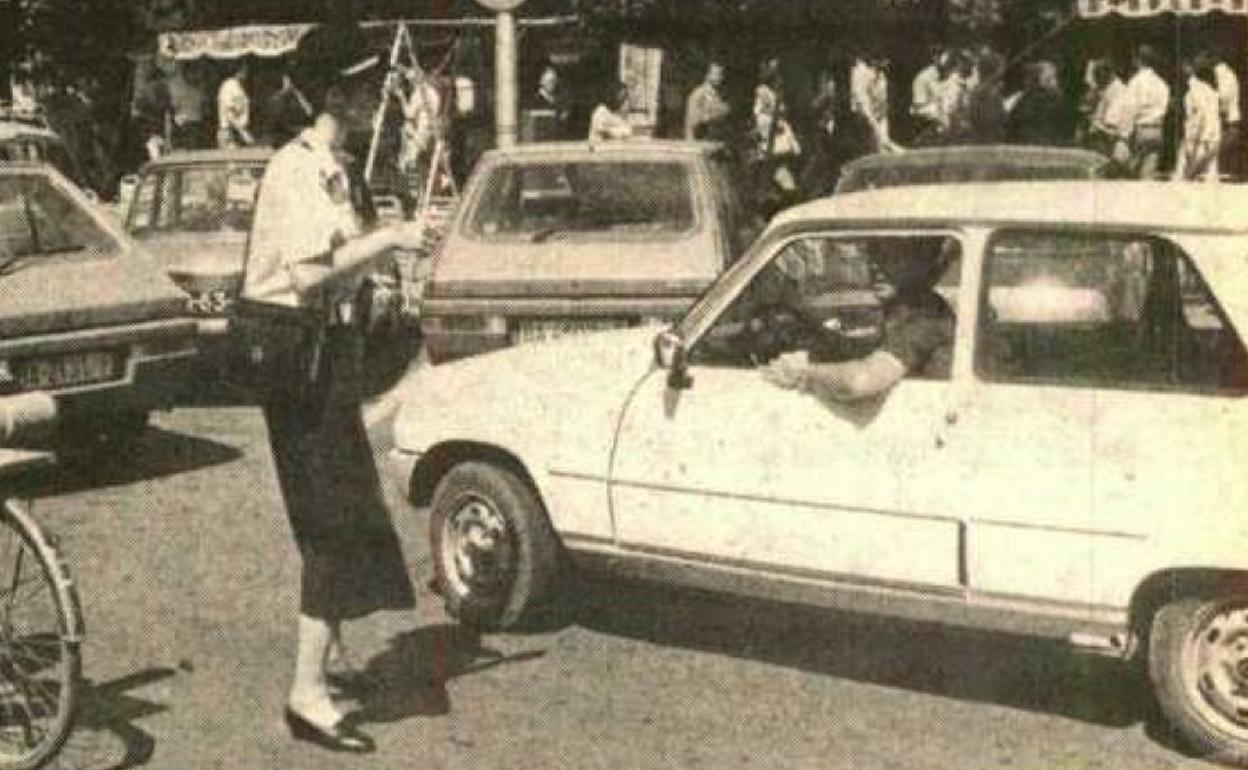 Ana María en los primeros días de trabajo en el centro de Badajoz.