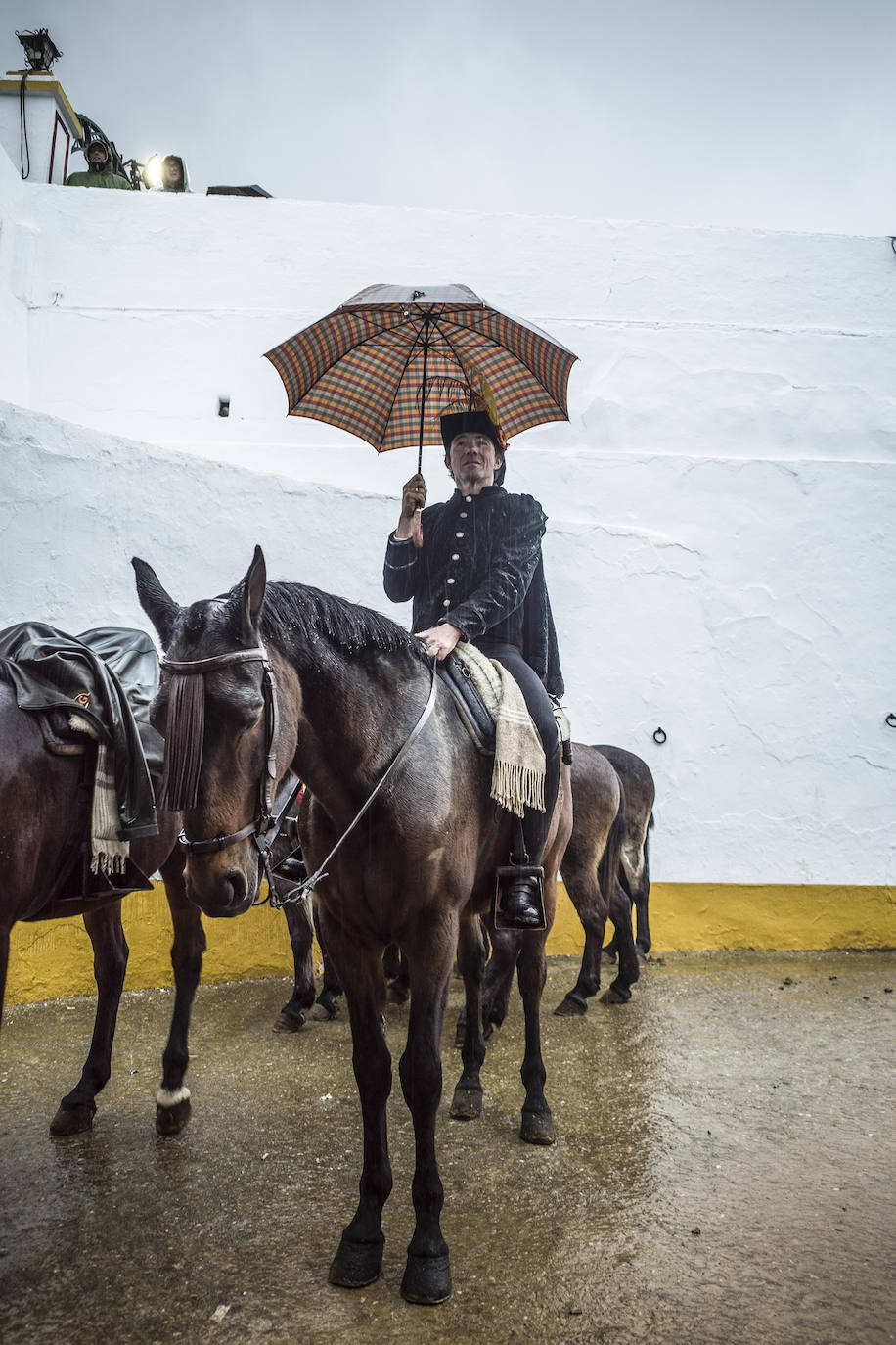 Fotos: La lluvia obliga a suspender el último festejo de la Ferida de Olivenza