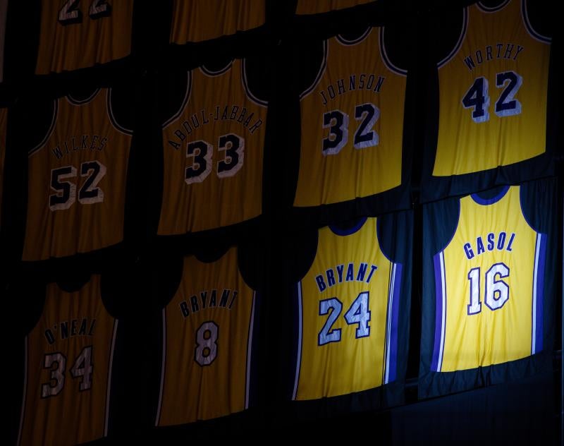 Fotos: Las mejores imágenes del gran día de Pau Gasol: Lakers retira el &#039;16&#039;