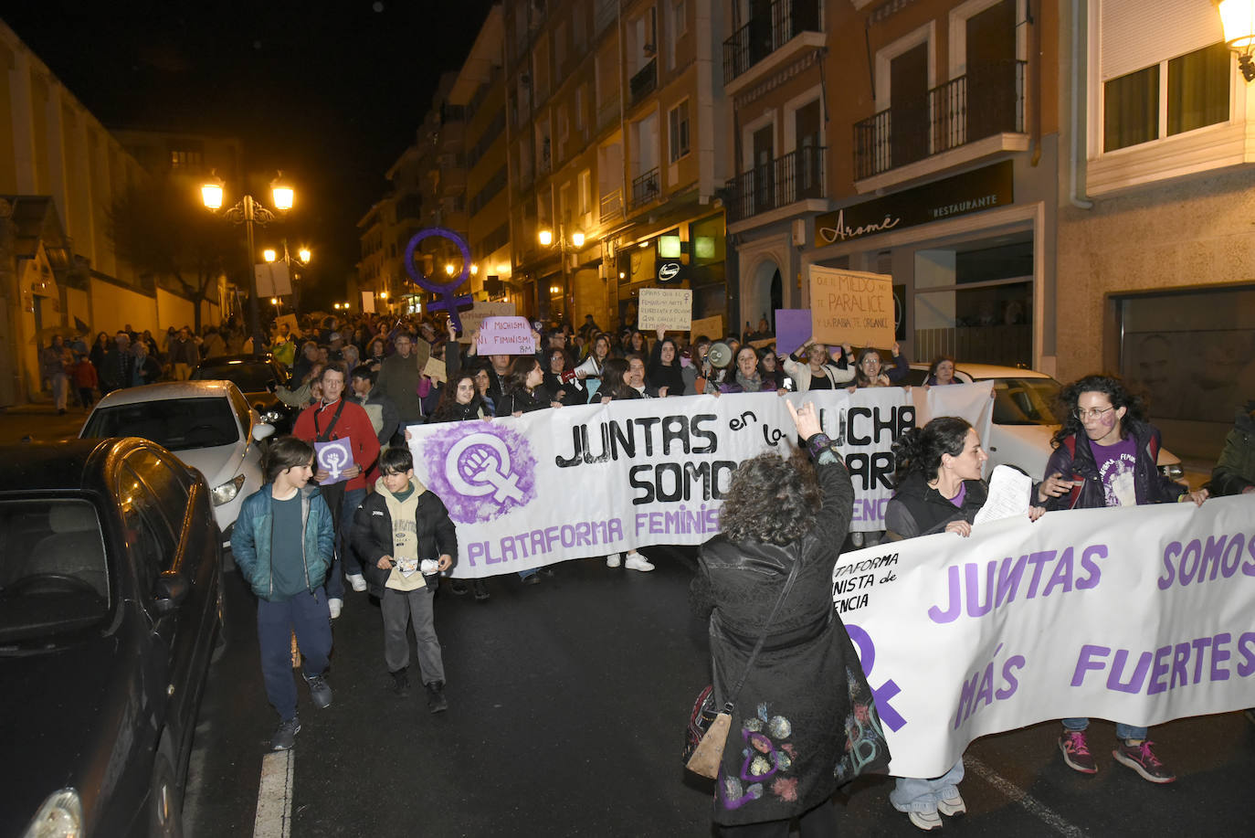 Manifestación en Plasencia. 
