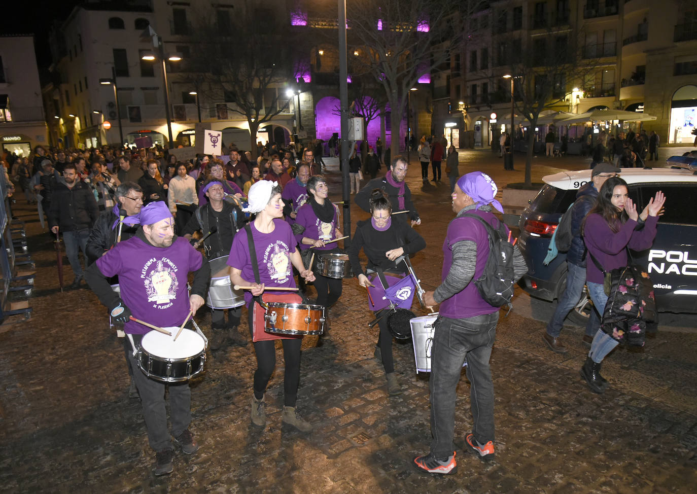 Manifestación en Plasencia.