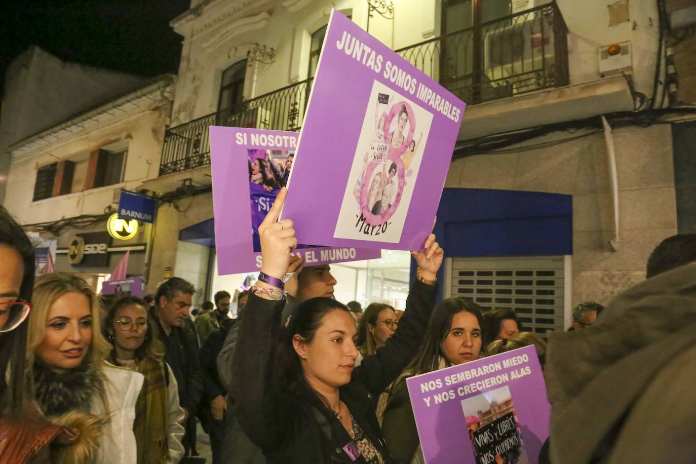 Manifestación en Mérida.