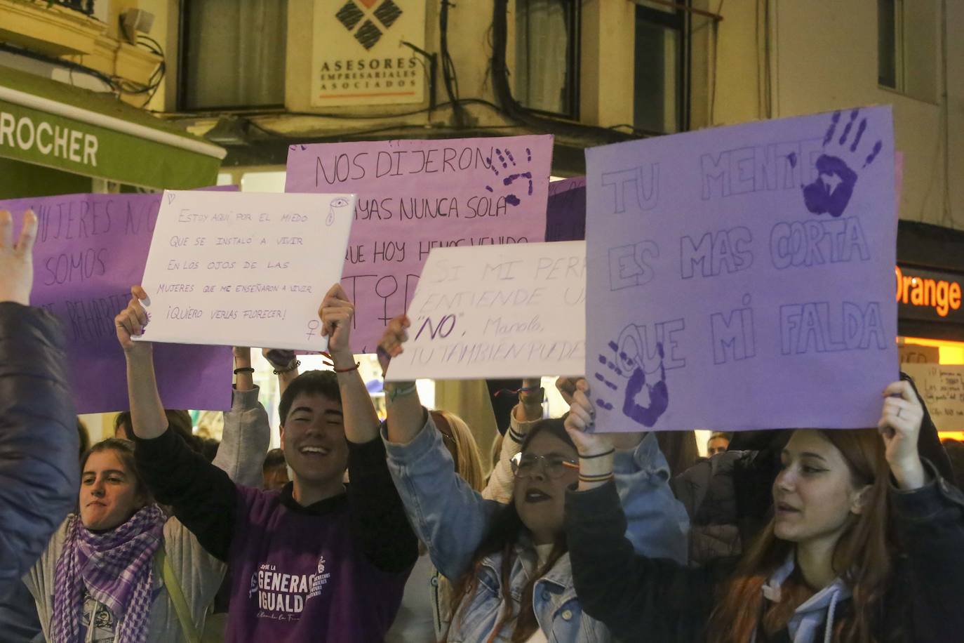 Manifestación en Mérida.