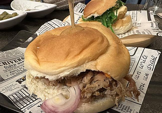 Juanito de pulled pork.