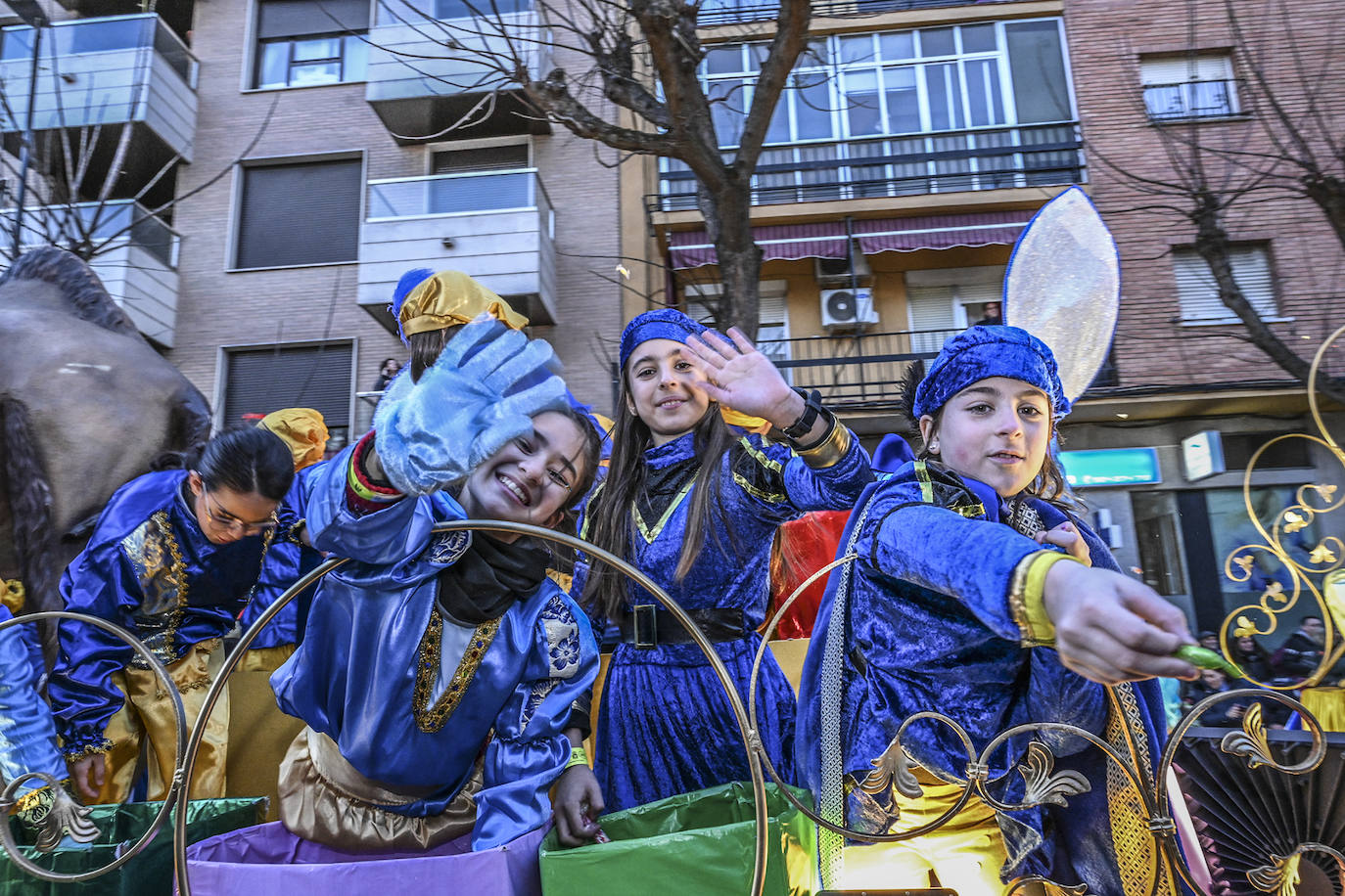 Búscate en la cabalgata de los Reyes Magos de Badajoz (I)