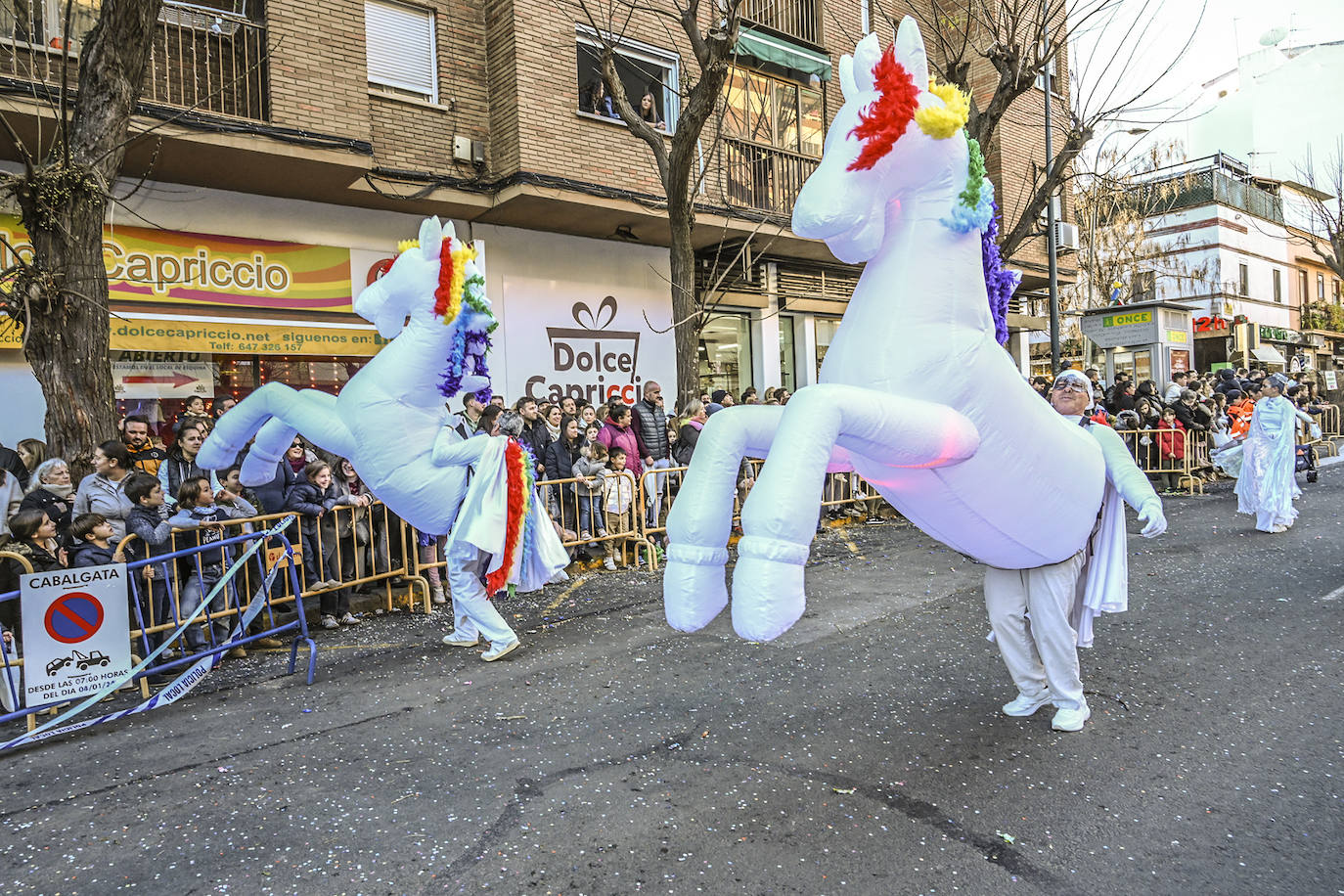 Búscate en la cabalgata de los Reyes Magos de Badajoz (II)